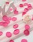 Silk Flower Petals for Wedding Decoration - 200pcs Fake Rose Petals for Bridal Showers & Parties - Hot Pink